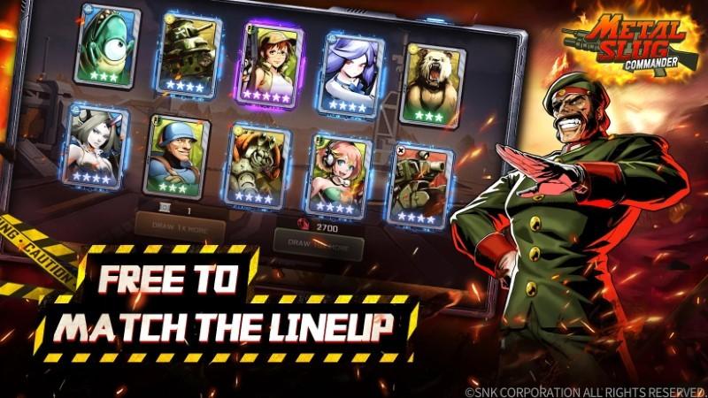 合金弹头指挥官游戏(metal slug commander)下载,合金弹头指挥官,策略游戏